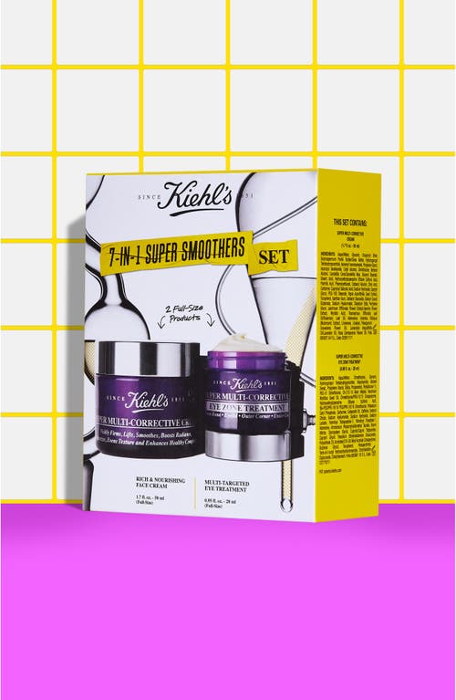 Shop Kiehl's Since 1851 Super Multi-corrective 7-in-1 Super Smoothers Set (nordstrom Exclusive) $156 Valu In No Color