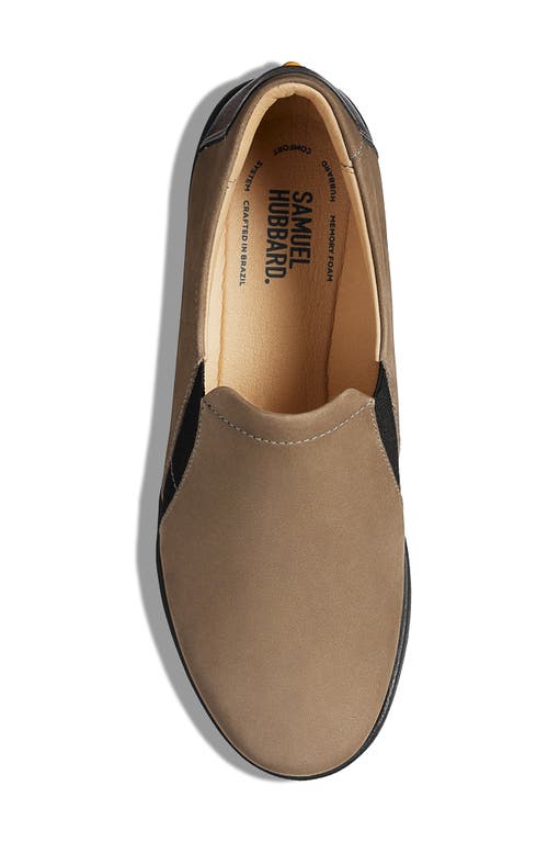 Samuel Hubbard Marin Clog In Taupe Nubuck