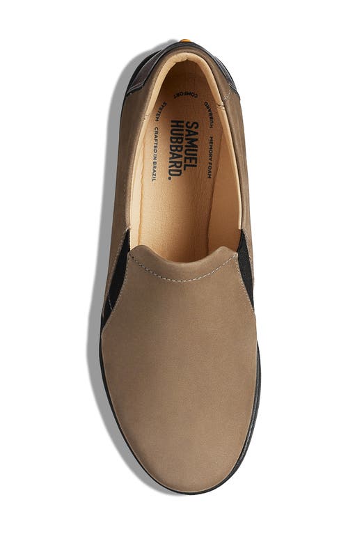 Shop Samuel Hubbard Marin Clog In Taupe Nubuck