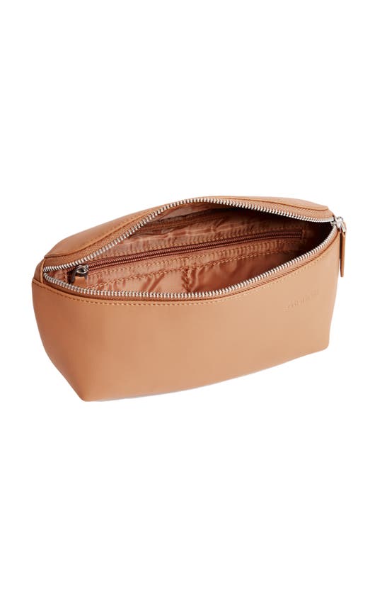 Monos Metro Faux Leather Belt Bag In Saddle Tan ModeSens