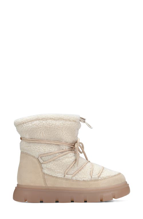 Shop Hunter Misty Waterproof Snow Bootie In Natural/beige