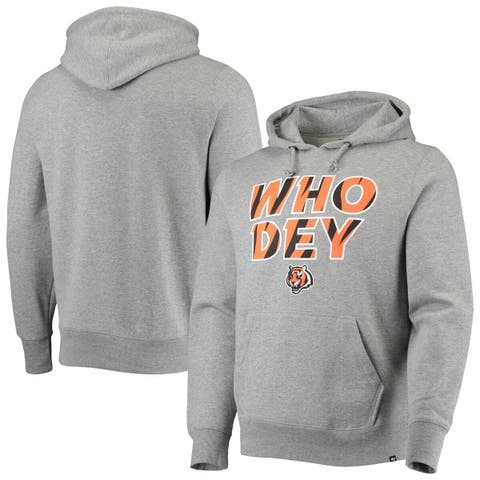 Cincinnati Bengals '47 Varsity Block Fleece Pullover Sweatshirt