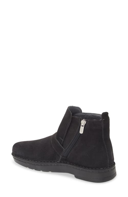 Naot Kolmer Ankle Boot In Charcoal Suede