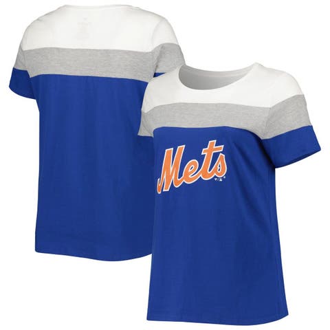 Javier Baez New York Mets Women's Plus Size Name & Number V-Neck T-Shirt -  Royal