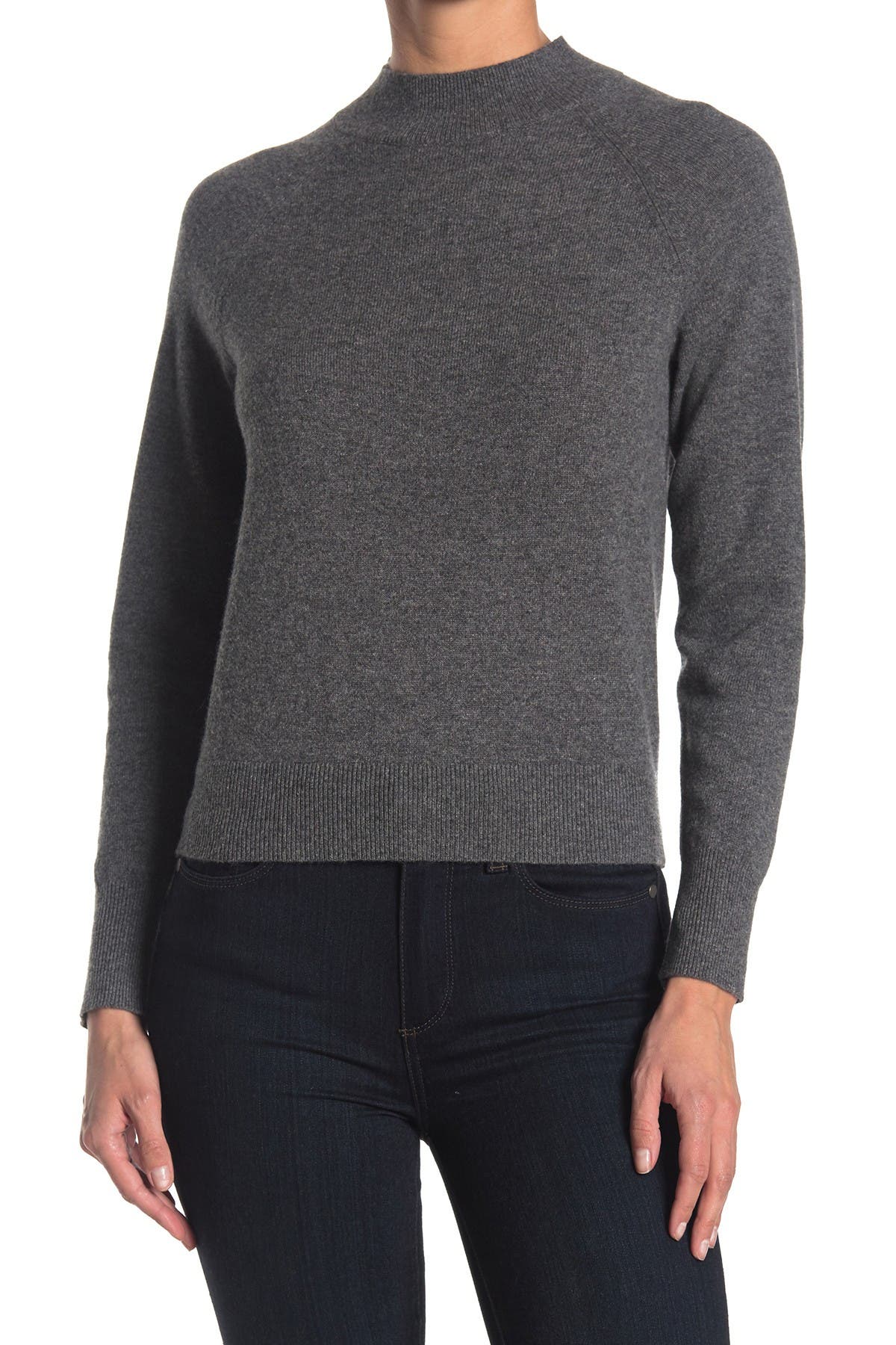 everlane mock neck sweater