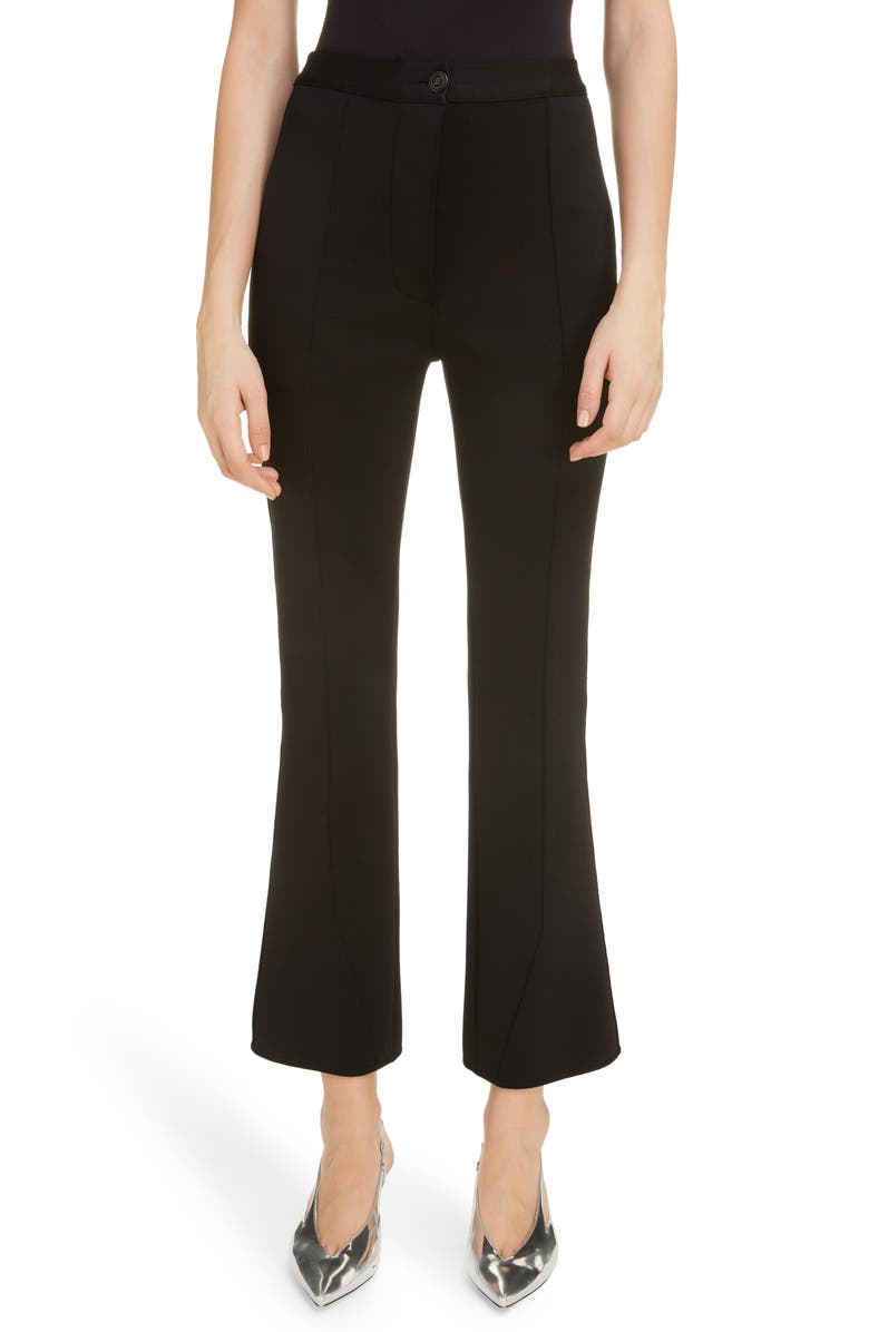 Givenchy Milano Knit Crop Flare Pants | Nordstrom