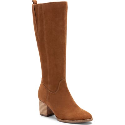 Blondo Nikki Waterproof Knee High Waterproof Boot- Brown