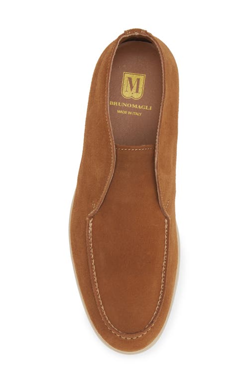 Bruno Magli Primo High Top Chukka Boot In Cognac Suede