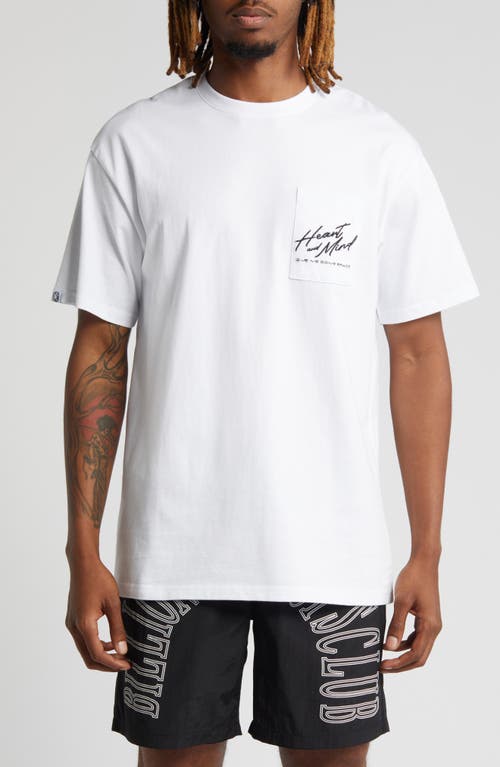 Billionaire Boys Club Heart & Mind Pocket Graphic T-Shirt Bleach White at Nordstrom,