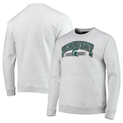 Men's Fanatics Branded Heather Gray New York Jets Playability Pullover Sweatshirt