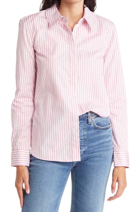 Women's 100% Cotton Button Down Shirts | Nordstrom Rack