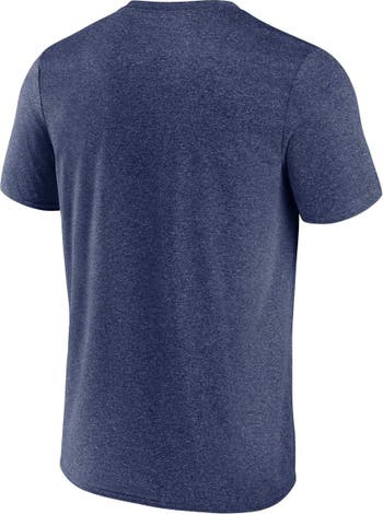 Men's Fanatics Branded Heather Navy Colorado Avalanche Keep The Zone Long Sleeve T-Shirt Size: Medium