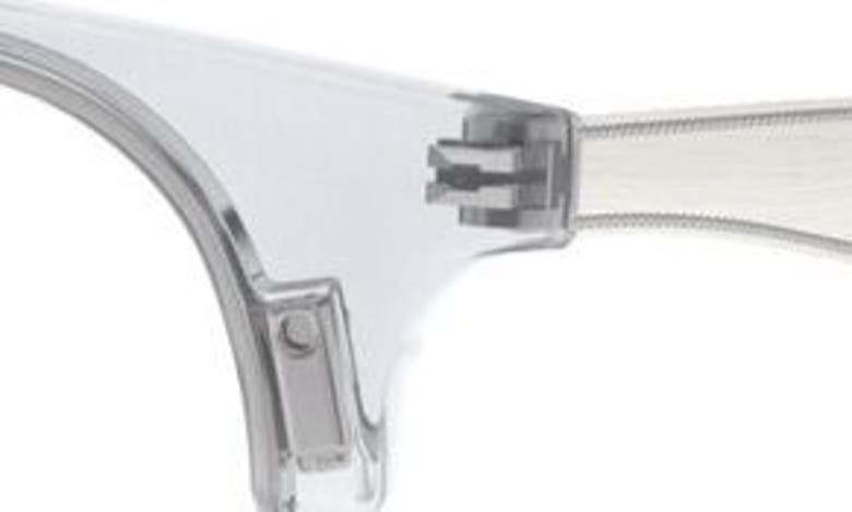 Ray Ban Phantos 51mm Optical Glasses In Silver