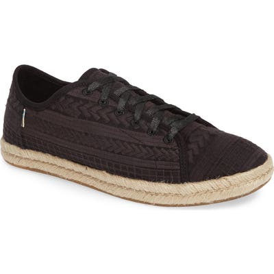 Toms Lena Espadrille Sneaker B - Black
