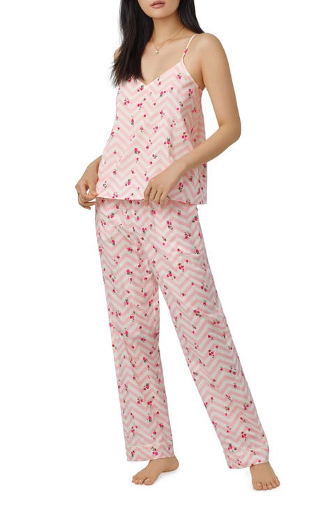 Elegant Elephant Long Sleeve Classic Woven Cotton Poplin PJ Set