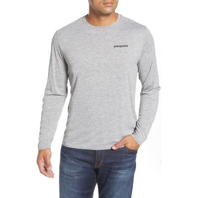 Patagonia Capilene Cool Daily Long Sleeve T-Shirt, Grey