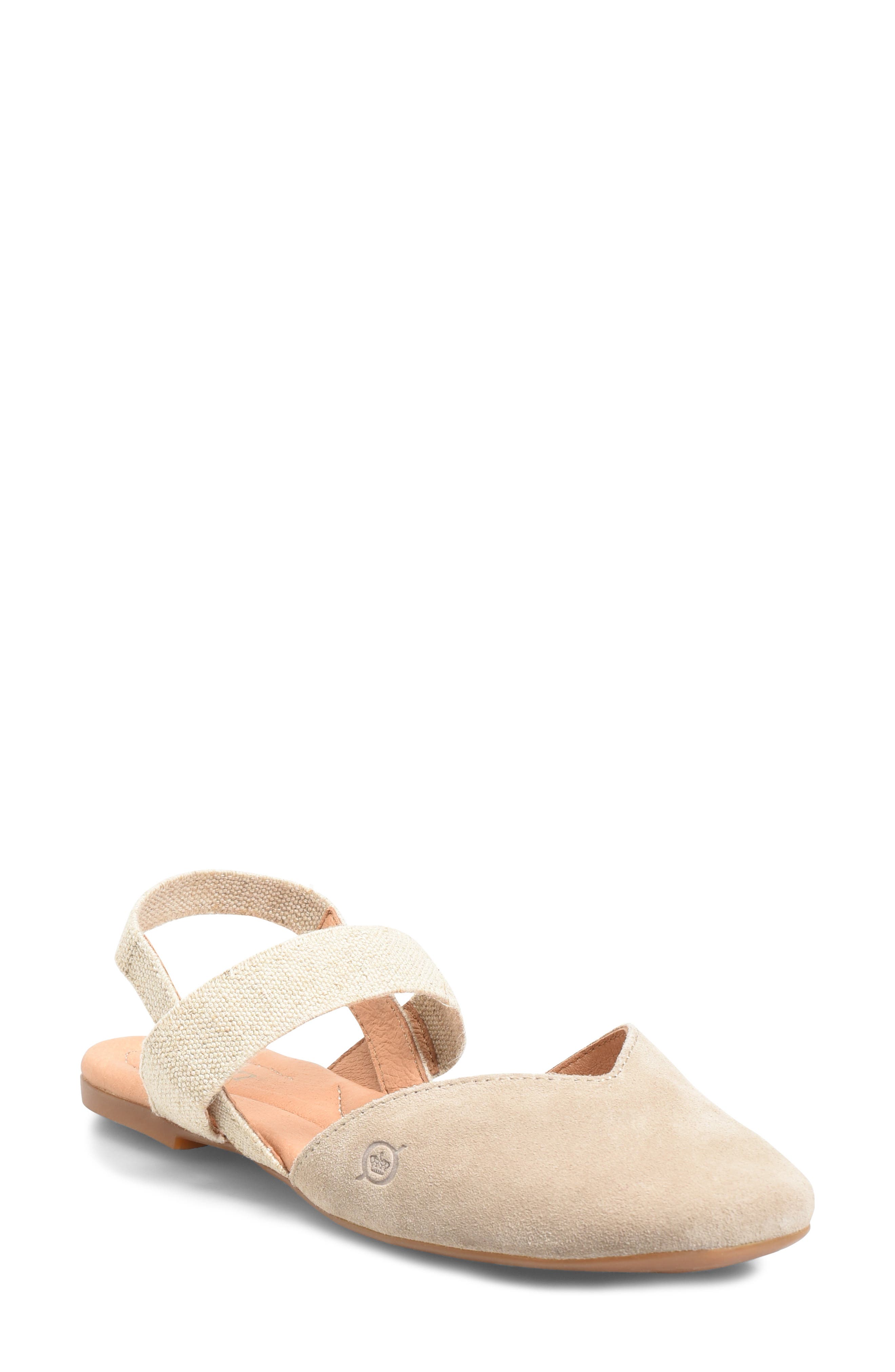 B?rn Chulu Slingback Sandal, Beige
