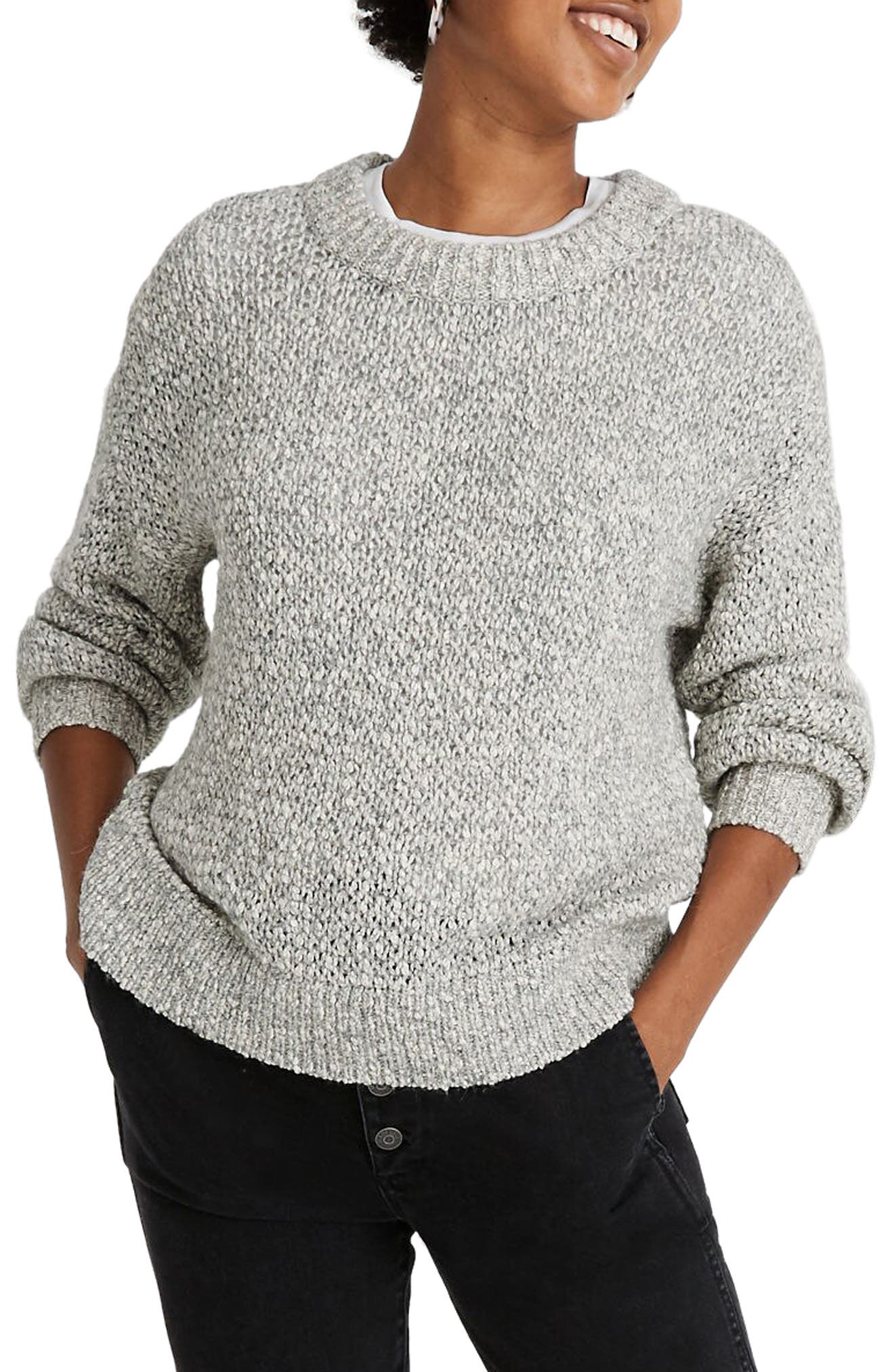 madewell gray sweater