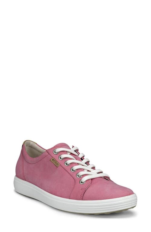 Ecco Soft 7 Sneaker In Bubblegum