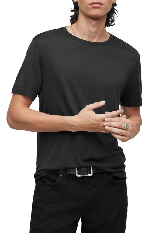 John Varvatos Charles Regular Fit Silk Shirt in Black at Nordstrom, Size X-Small