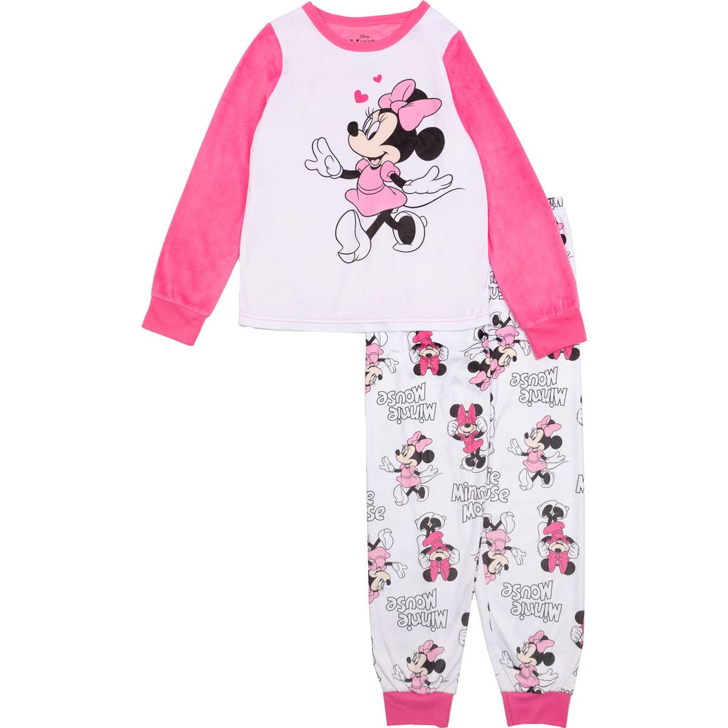 Ame Kids' Minnie Mouse Two-piece Pajamas In Pink