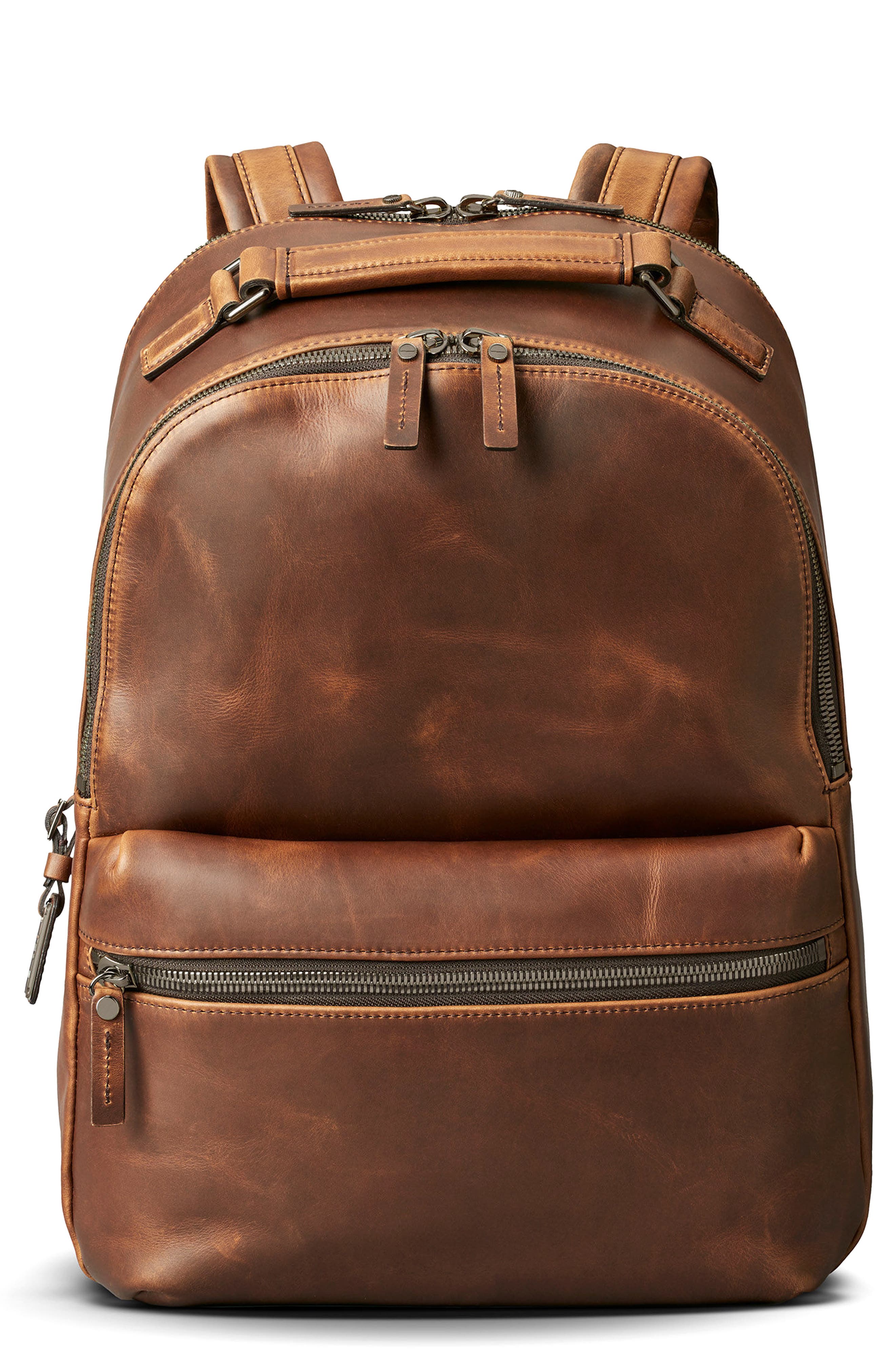 Shinola Runwell Leather Backpack Nordstrom