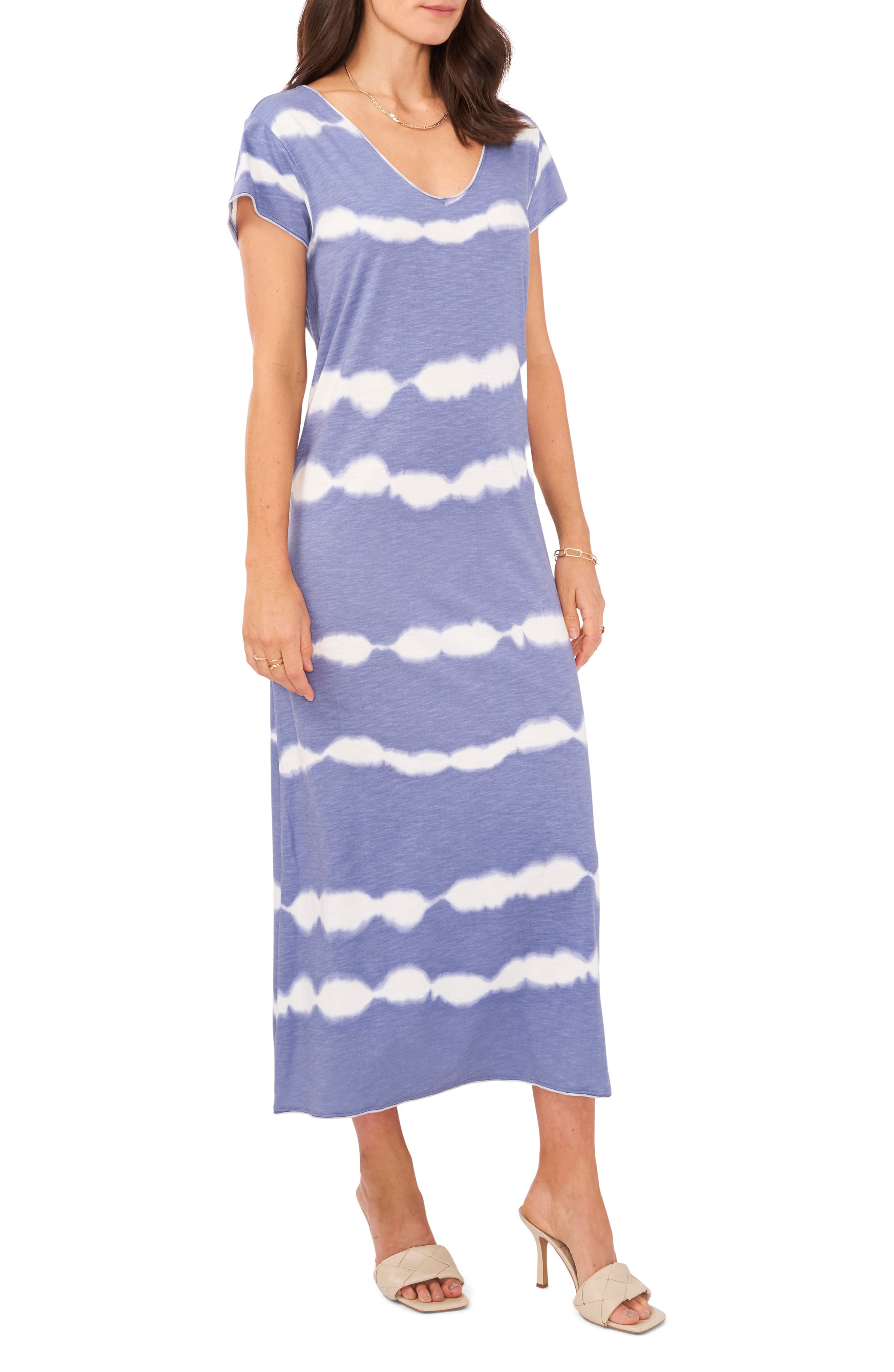 vince camuto tie dye dress