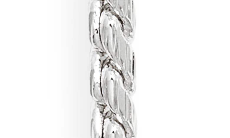 Shop Nordstrom Wheat Chain Linear Drop Earrings In Rhodium