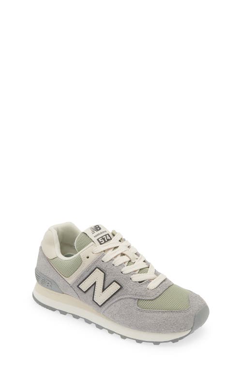 New Balance 574 Sneaker In Slate Grey/olivine