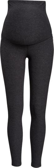 NEW Zella Restore Soft High Waist Pocket Flare Leggings- Heathered Black -  XS