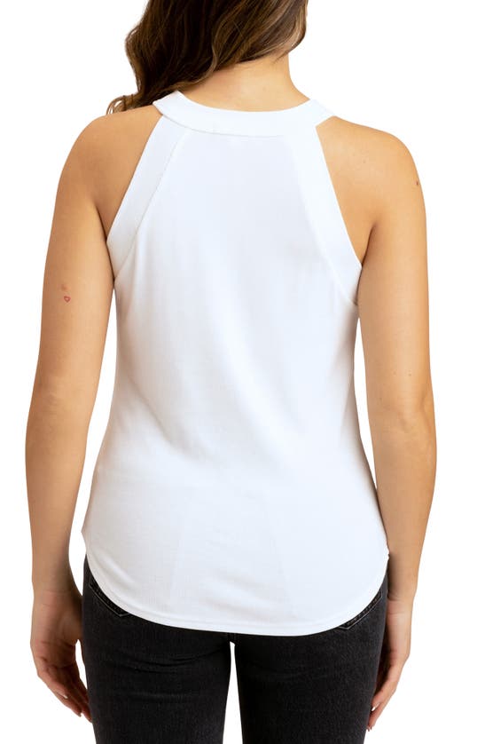 Shop Threads 4 Thought Maresia Feather Ribbed Tank In White
