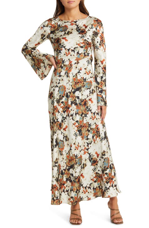 long sleeve maxi dress | Nordstrom