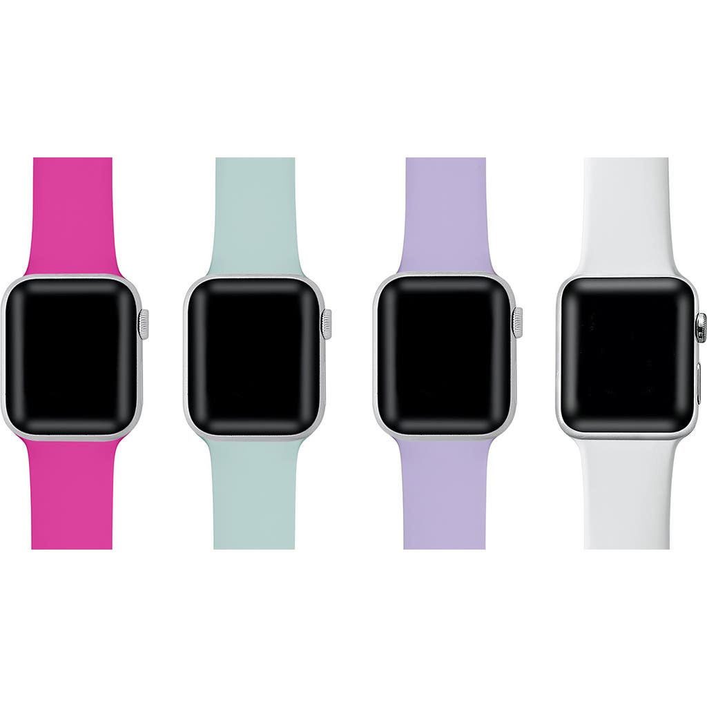 The Posh Tech Silicone Apple Watch Band In Multi
