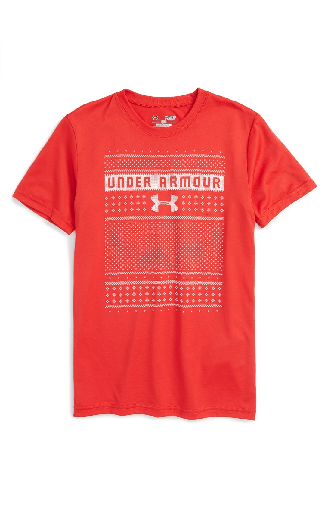Under Armour 'Ugly Sweater' HeatGear® Short Sleeve TShirt (Big Boys