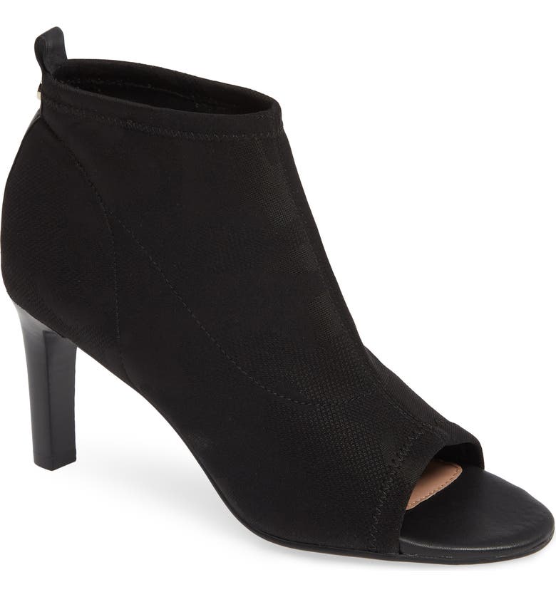Taryn Rose Helene Peep Toe Bootie (Women) | Nordstrom