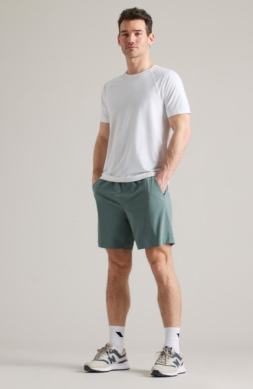 Shop Rhone Pursuit 7-inch Unlined Training Shorts In Stormy Sea Green