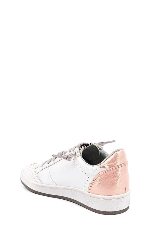 Shop Shushop Kids' Paz Sneaker In White/pearl