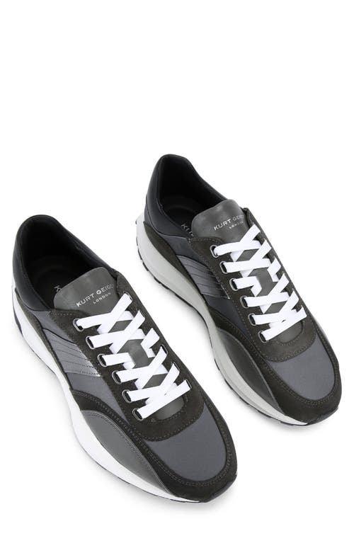 Shop Kurt Geiger London Gaspar Sneaker In Grey