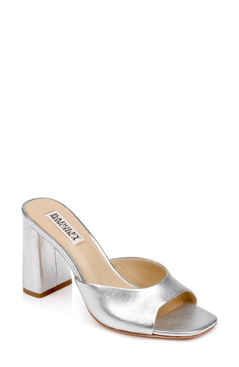 Nordstrom rack hotsell silver heels