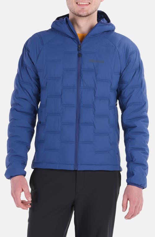 Shop Marmot Warmcube™ Active Novus Insulated Hooded Jacket In Twilight Blue