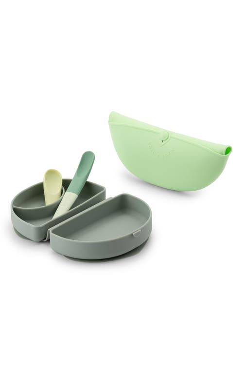 Miniware Sili Mini Go Portable Meal Set in Green Energy at Nordstrom