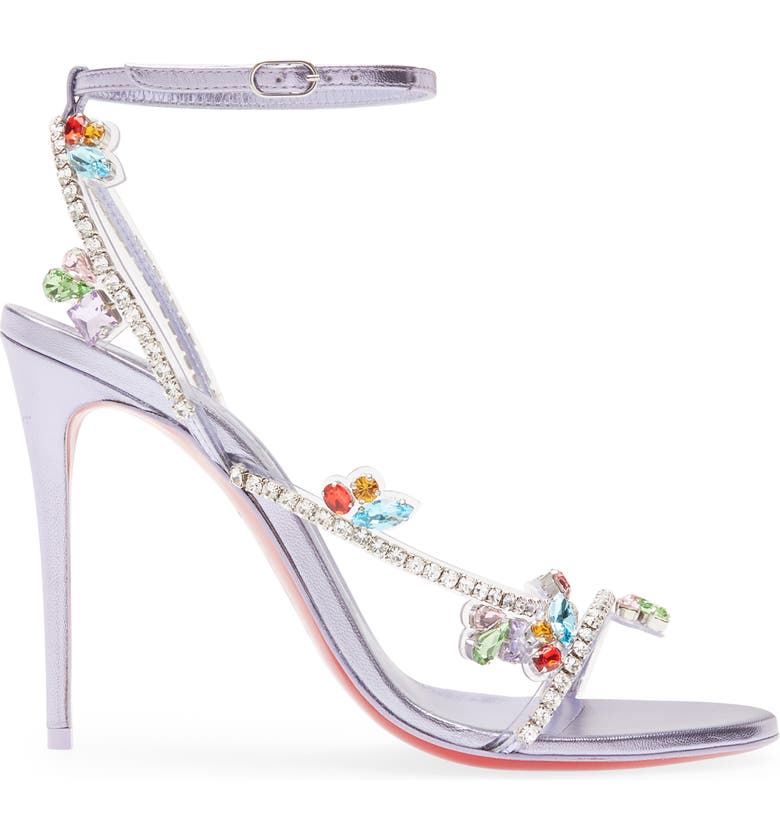 Christian Louboutin Joli Queen Crystal Embellished Sandal | Nordstrom