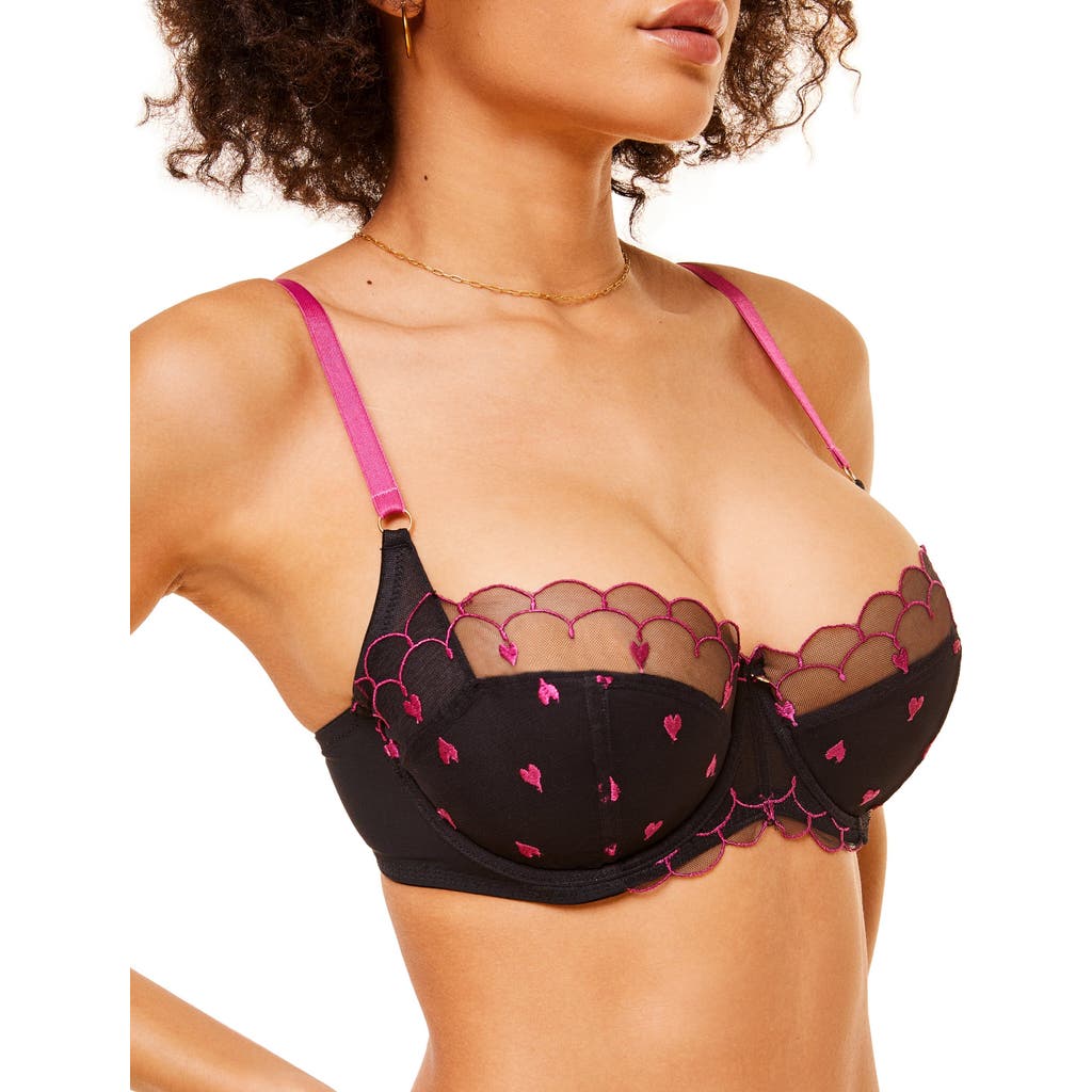 Shop Adore Me Bettie Contour Balconette Bra In Black