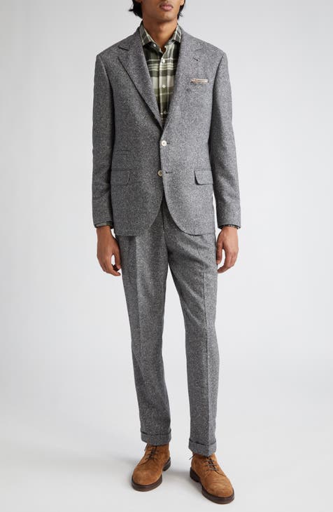 Brunello Cucinelli Wool and Cotton Suit