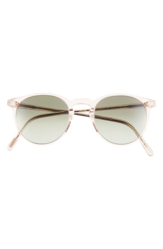 Oliver Peoples Remick 50mm Phantos Sunglasses In Rose Gold