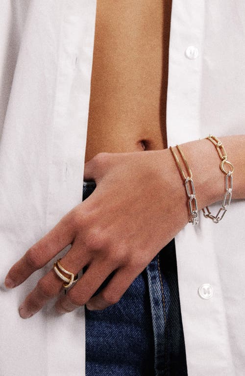 Shop Kloto Journey Link Bracelet In Silver/gold