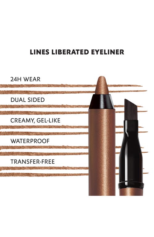 Saint Laurent Yves Lines Liberated 24hr Waterproof Eyeliner In 03 Bronze