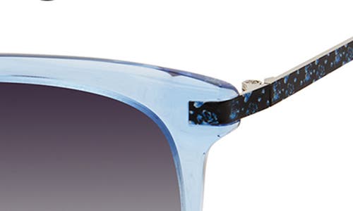 Isaac Mizrahi New York 55mm Square Sunglasses In Blue