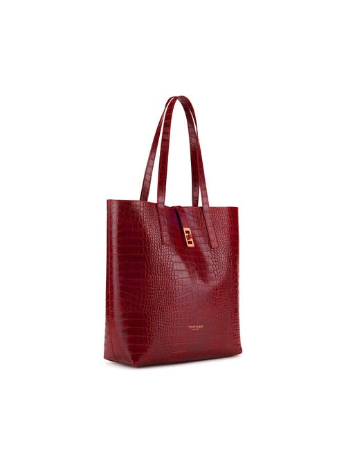 Teddy Blake Nina Croco 12" In Darkred