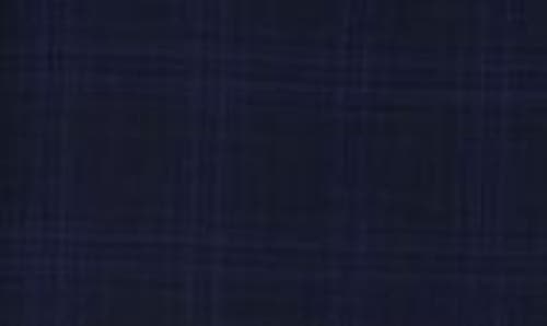 English Laundry Plaid Trim Fit Wool Blend Two-piece Suit In Blue